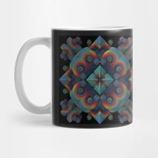 Decorative Three Dimensional Pattern Mug